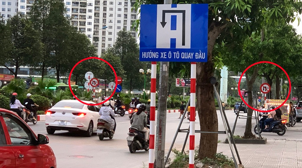 Cẩn trọng khi quay đầu xe sai quy định, mức phạt lên đến hàng chục triệu đồng Cẩn trọng khi quay đầu xe sai quy định, mức phạt lên đến hàng chục triệu đồng