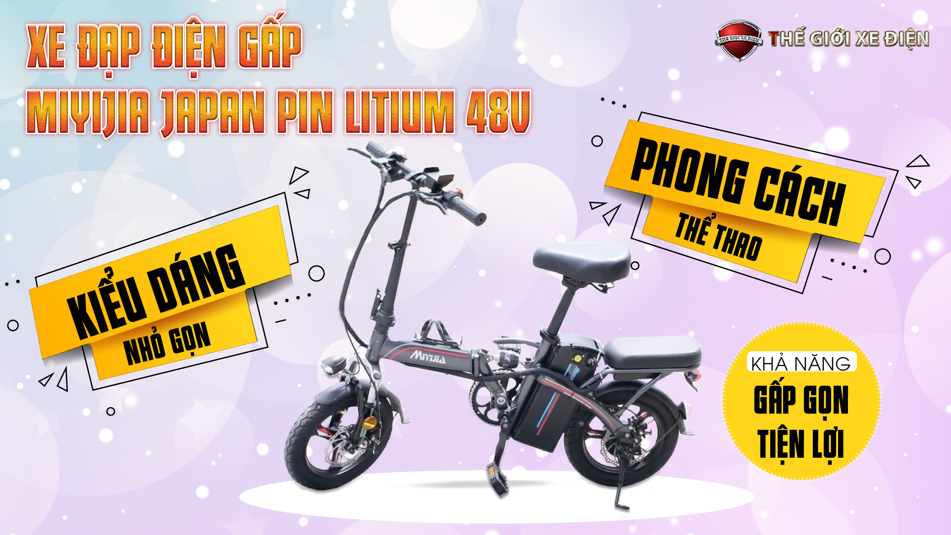 Xe Đạp Điện Gấp MIJIJA Xe Đạp Điện Gấp MIJIJA