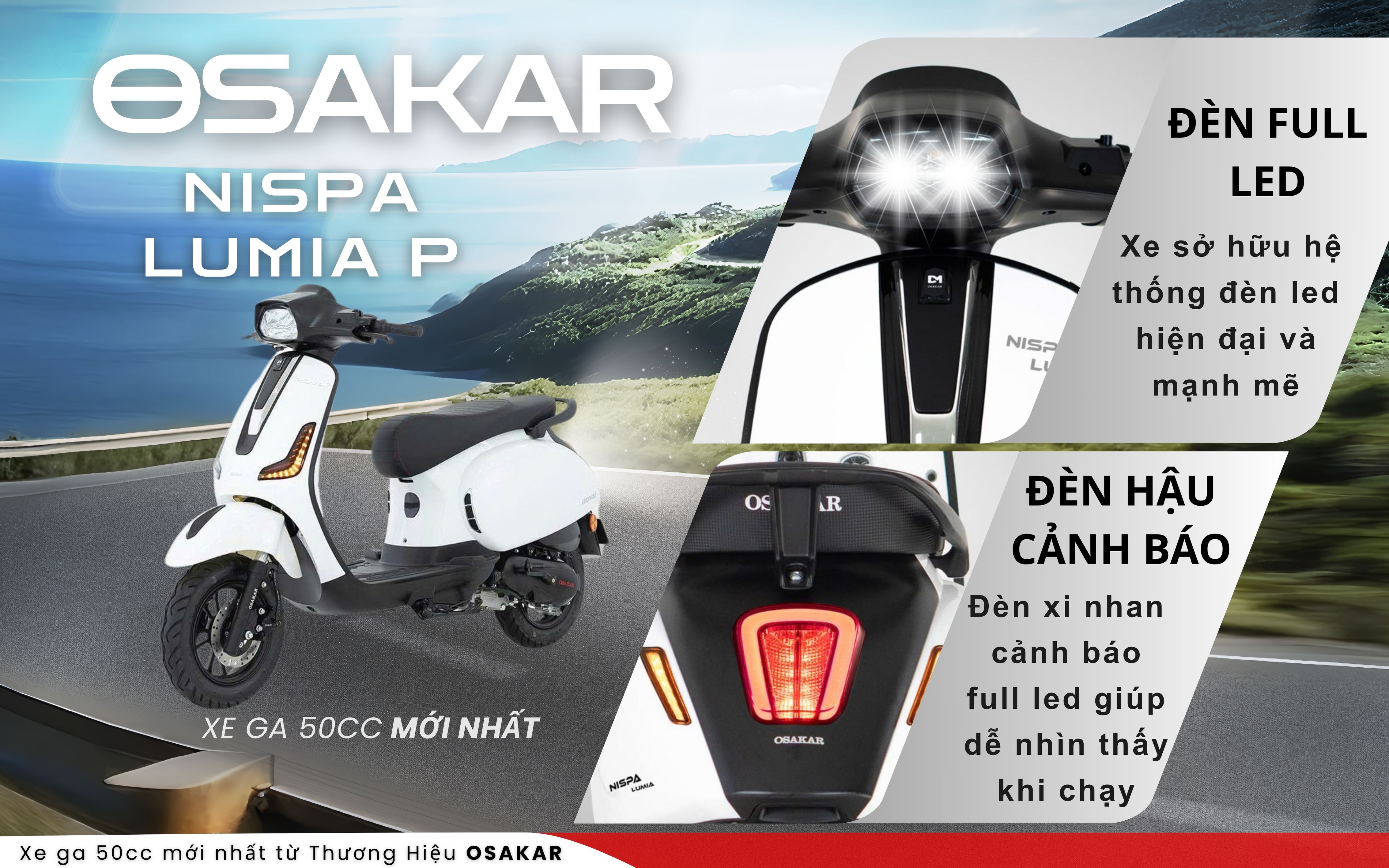 Mẫu xe máy 50cc Osakar cho học sinh nào đáng mua nhất hiện nay?