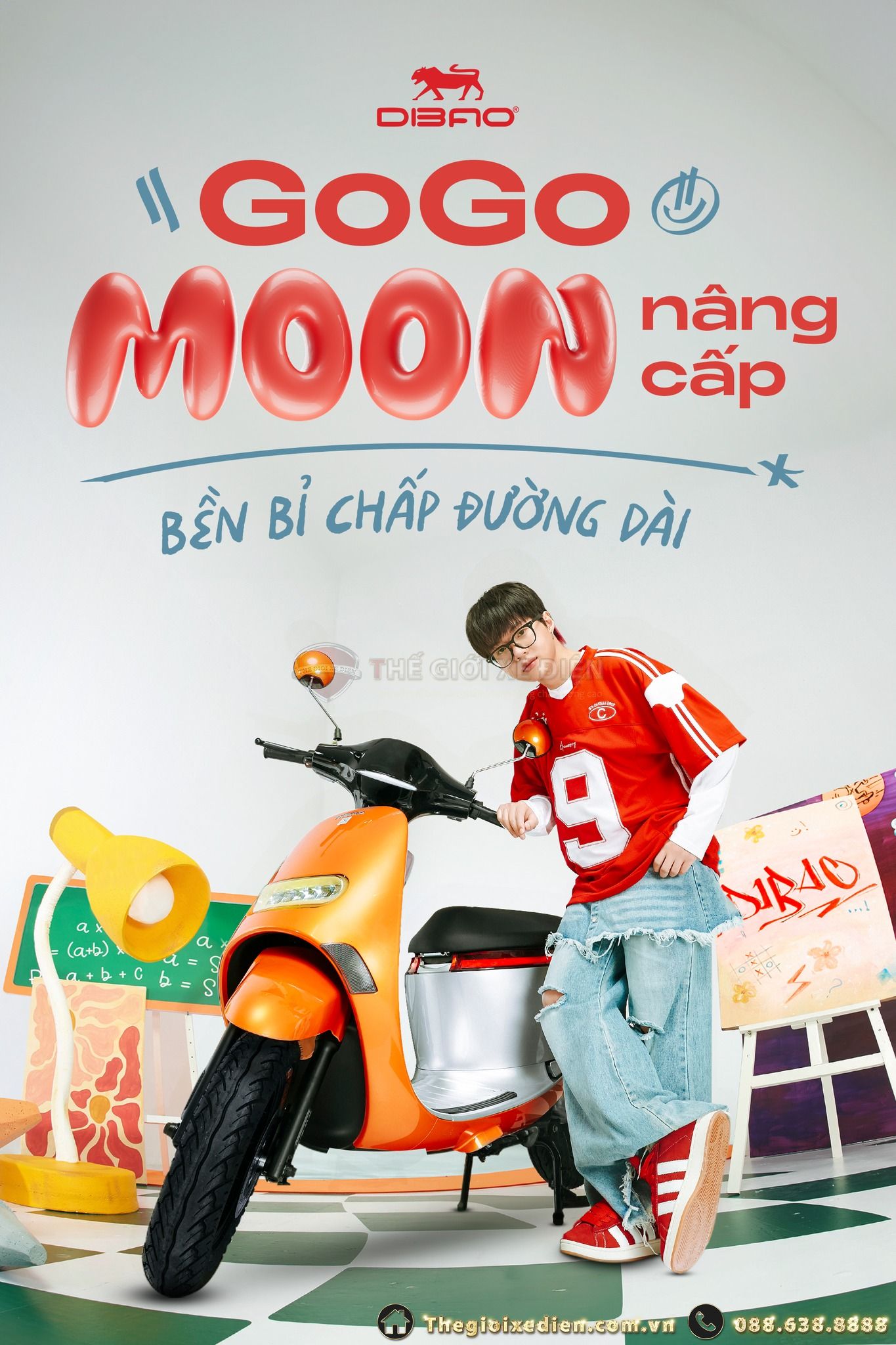 Xe Máy Điện Dibao Gogo Moon 2024 - Chiến Mã Mới Cho Đô Thị Xe Máy Điện Dibao Gogo Moon 2024 - Chiến Mã Mới Cho Đô Thị