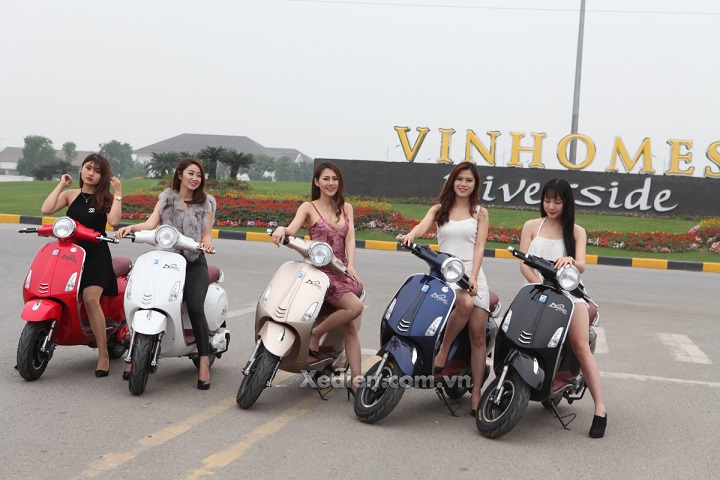 Xe máy điện Vespa Dibao đủ màu Xe máy điện Vespa Dibao đủ màu
