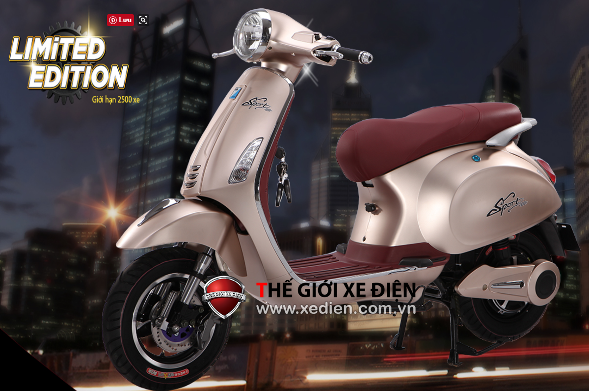 Xe điện Vespa Dibao chinh phục trái tim người dùng Xe điện Vespa Dibao chinh phục trái tim người dùng