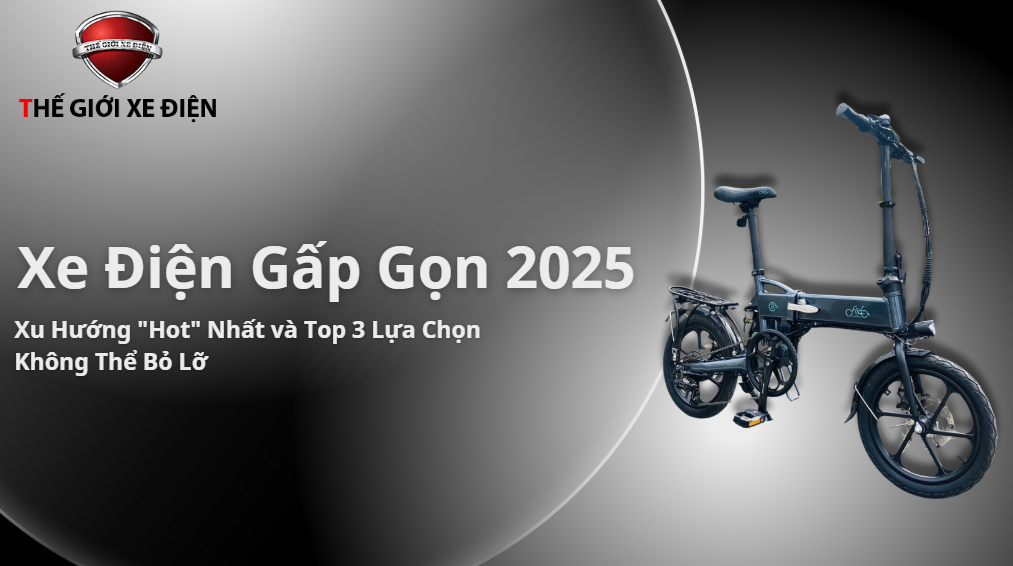 Xe Điện Gấp Gọn 2025: Xu Hướng 