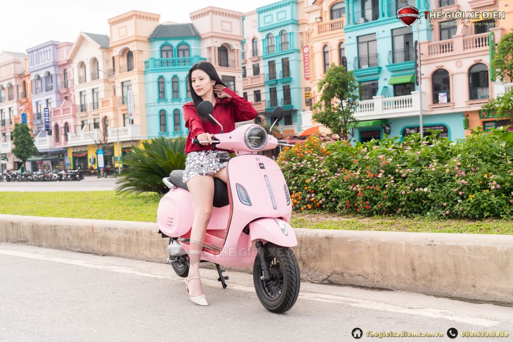 Xe Máy Điện DK Roma Lite với 2 tùy chọn siêu thời trang