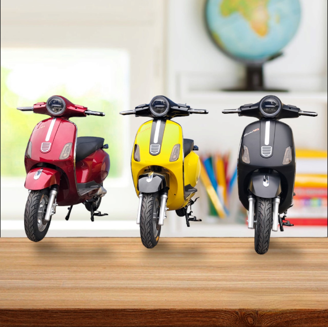 Đắm mình trong vẻ đẹp hoài cổ với VespaS VR3 đèn tròn Đắm mình trong vẻ đẹp hoài cổ với VespaS VR3 đèn tròn