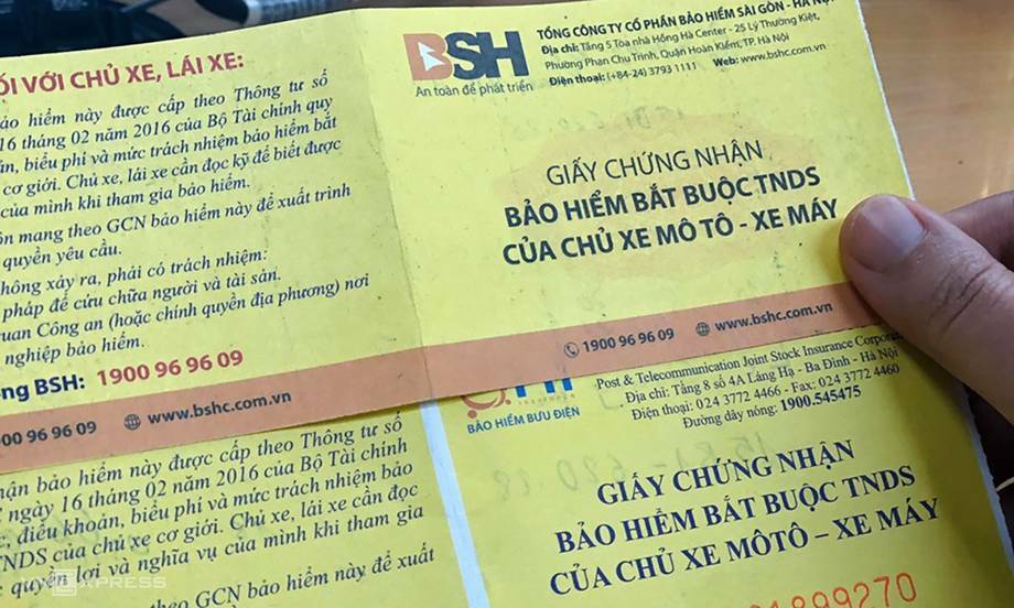 bảo hiểm xe máy 50cc ở nhật