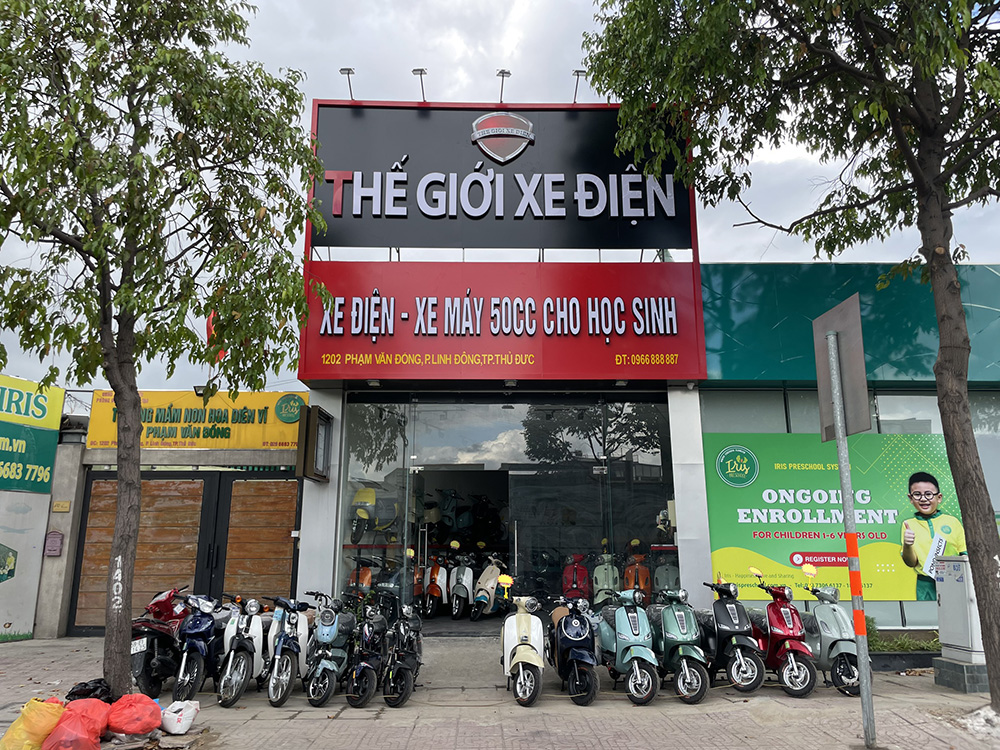 cửa hàng thế giới xe điện cửa hàng thế giới xe điện