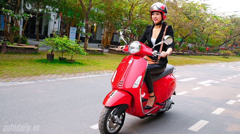 Xe vespa 50cc cho nữ