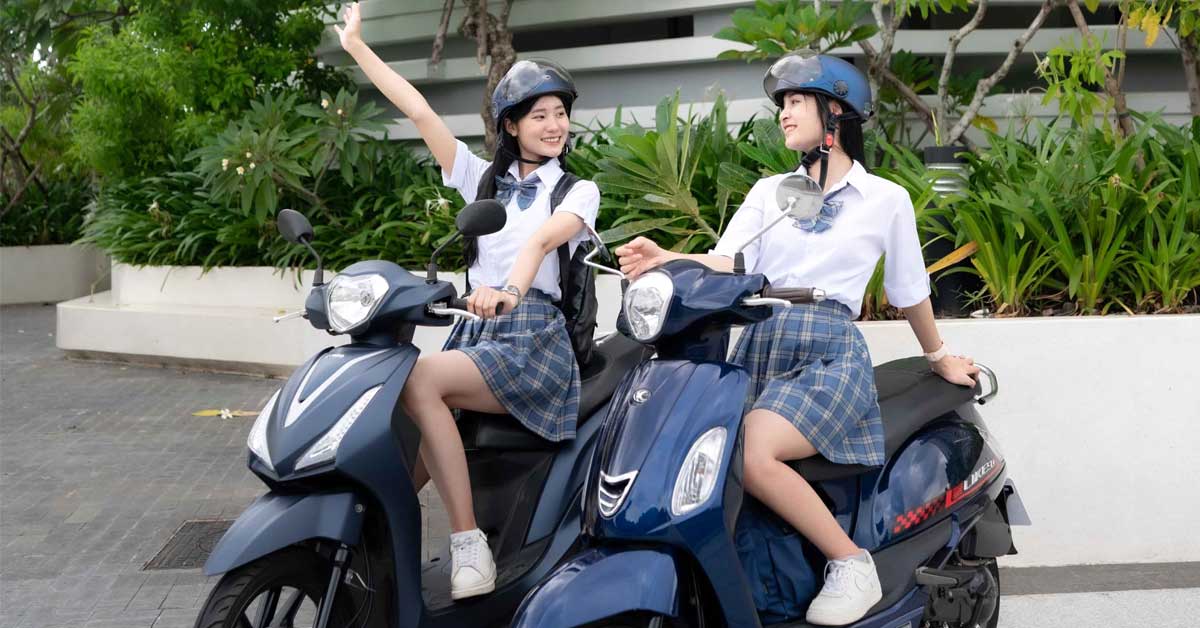 xe ga 50cc không cần bằng lái
