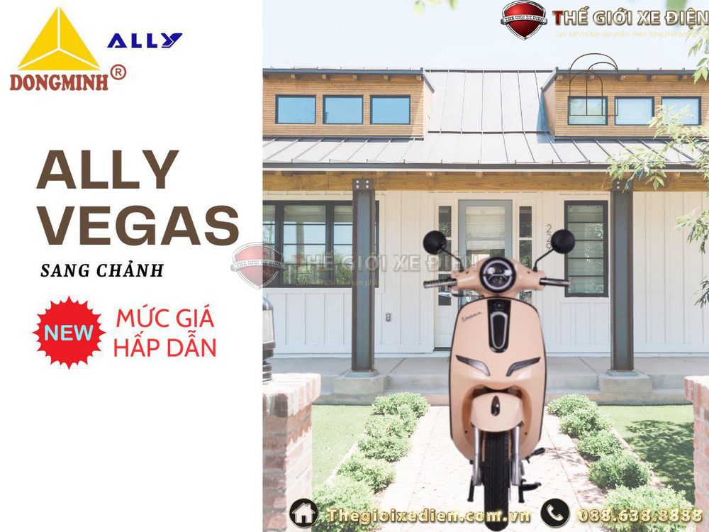 Xe Ga 50cc Ally Vegas Thế hệ mới Xe Ga 50cc Ally Vegas Thế hệ mới