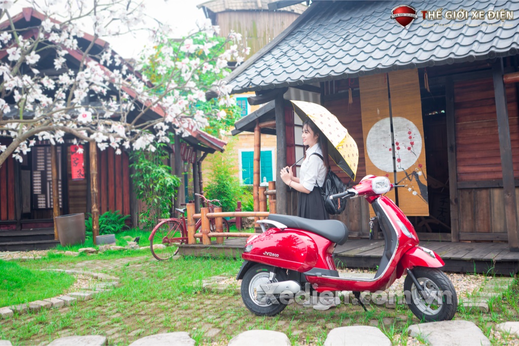 JVC Vespas 2019 đèn vuông - mẫu xe máy điện 