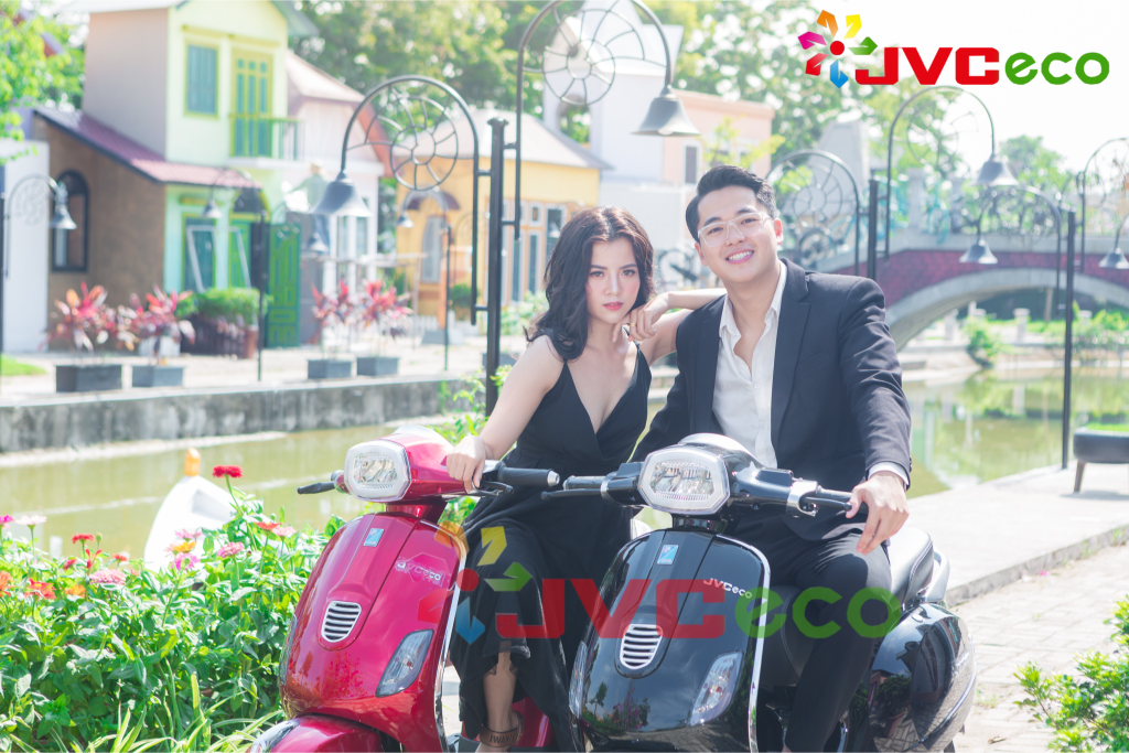 JVC Vespas 2019 đèn vuông - mẫu xe máy điện 