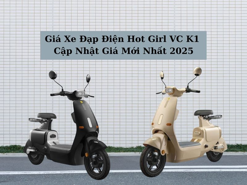 giá xe đạp điện hot girl vc k1